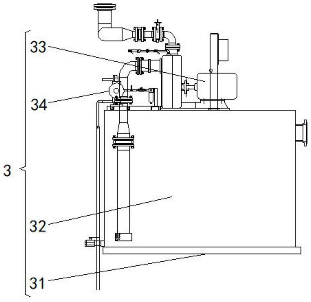 Emulsion filtering and circulating system for lithium battery shell processing