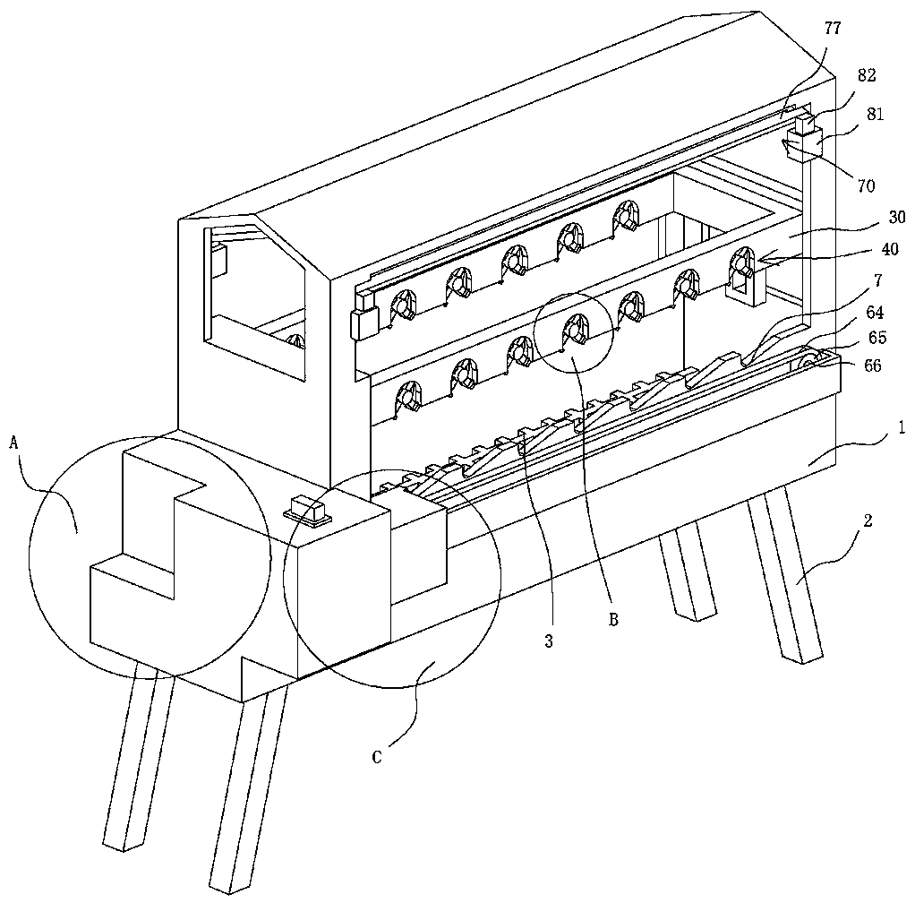 Outdoor automatic barbecue oven