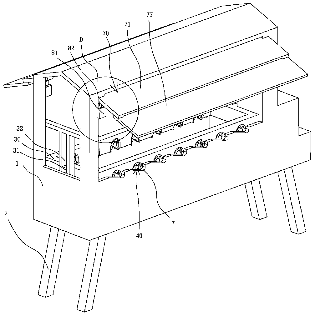 Outdoor automatic barbecue oven