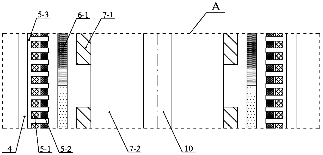 Cylindrical linear generator with double movers and double windings based on the principle of unilateral magnetic regulation