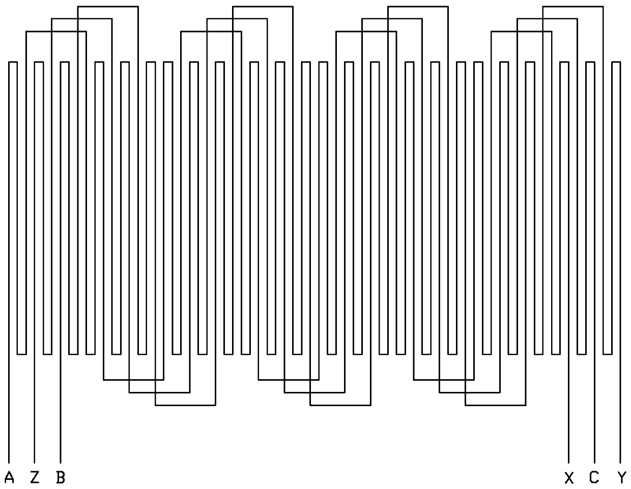 Cylindrical linear generator with double movers and double windings based on the principle of unilateral magnetic regulation