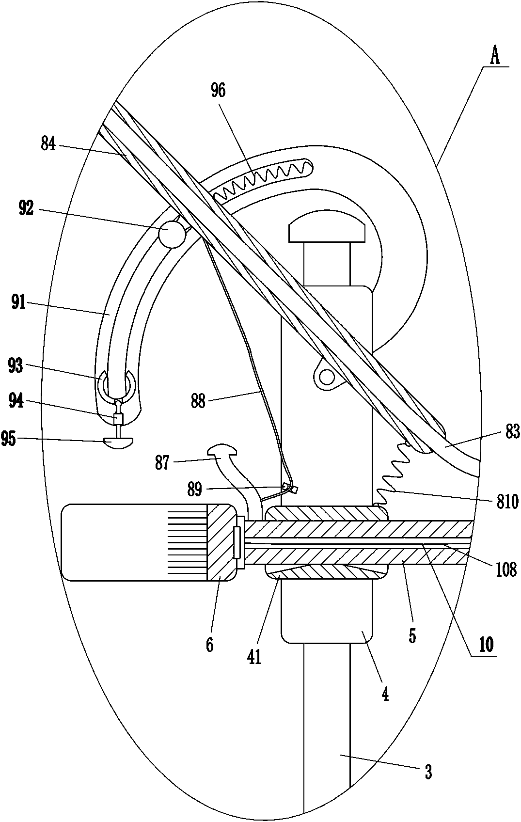 Building steel bar rust remover