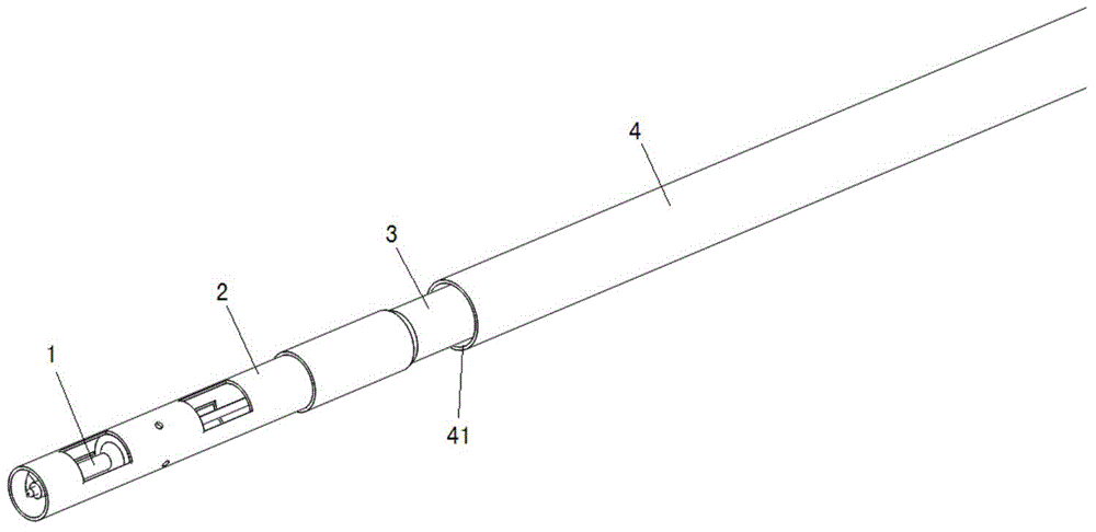 Local circulation type thrombus removing device