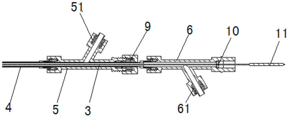 Local circulation type thrombus removing device