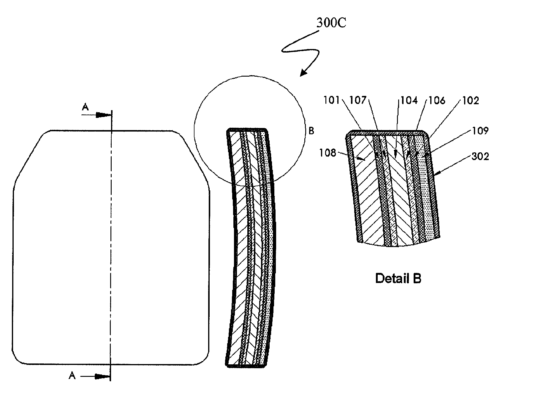 Antiballistic article and method of producing same