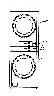 Clothing processing device with coin guiding device