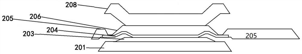 Vertical transistor, display pixel, vertical light-emitting transistor and display panel