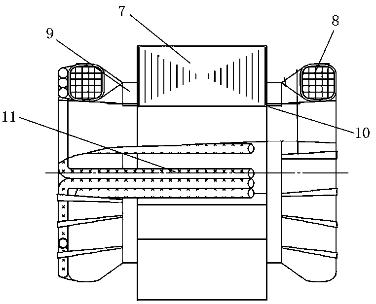 High-temperature-resistant synchronous reluctance motor