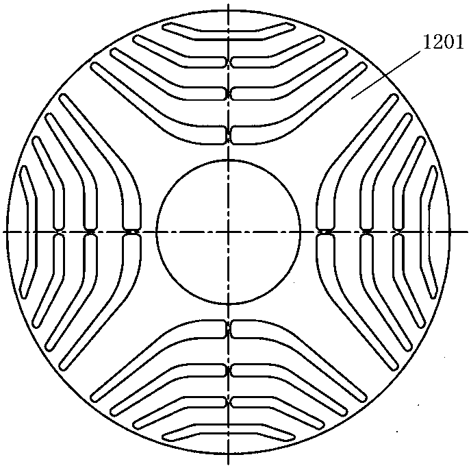 High-temperature-resistant synchronous reluctance motor