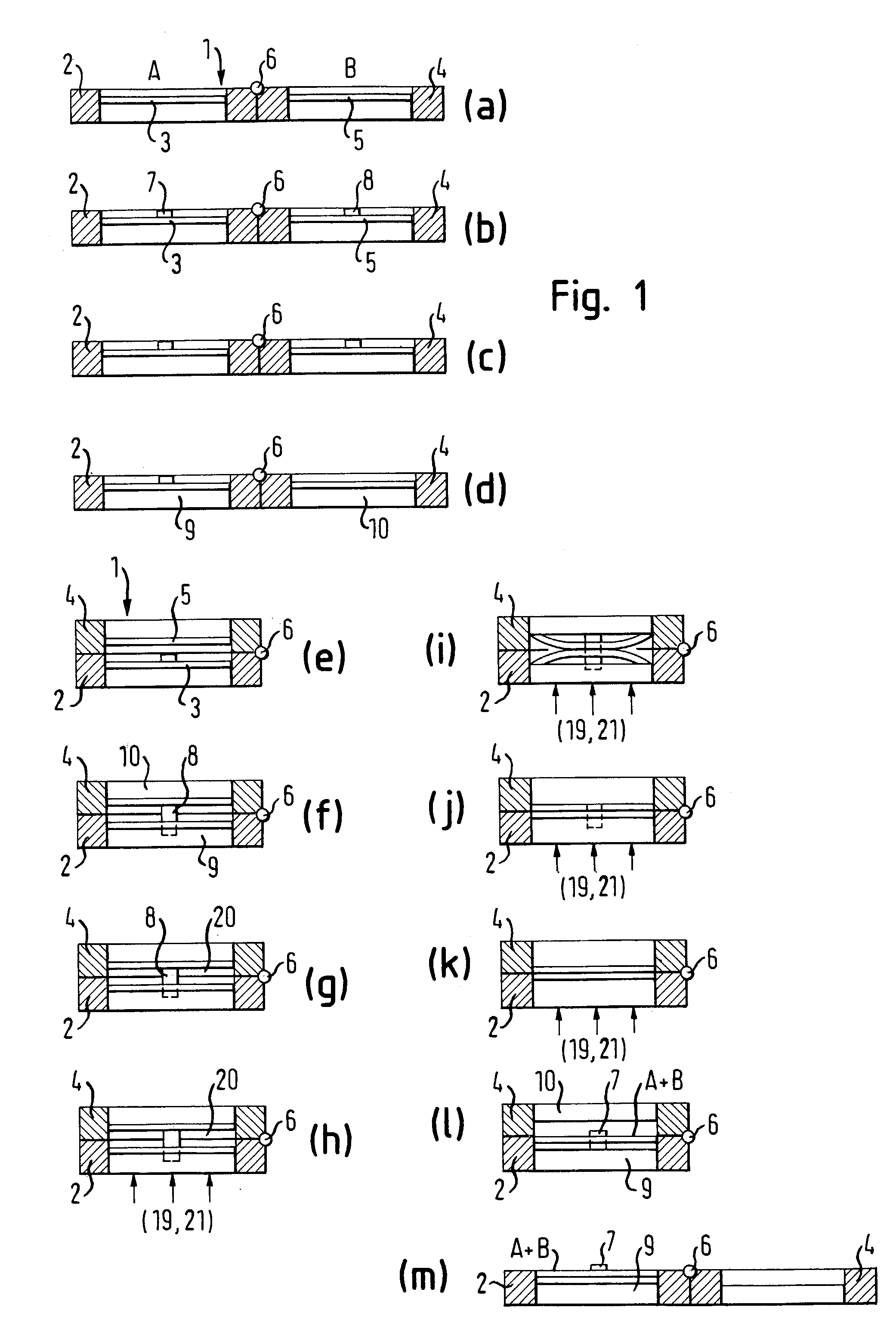 Device for vacuum-pressing of DVD substrates