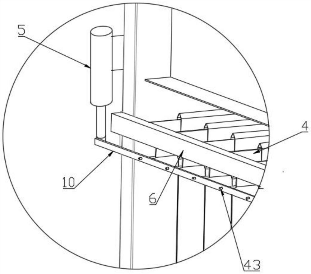 Cross-flow type water-saving fog-dispersal cooling tower