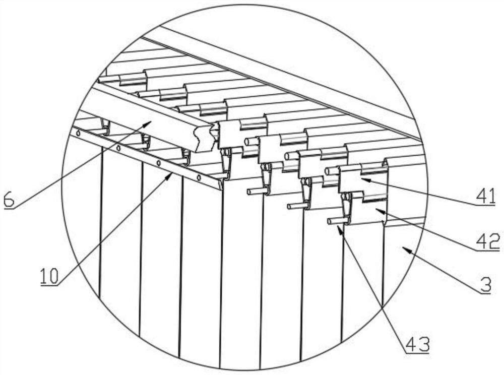 Cross-flow type water-saving fog-dispersal cooling tower