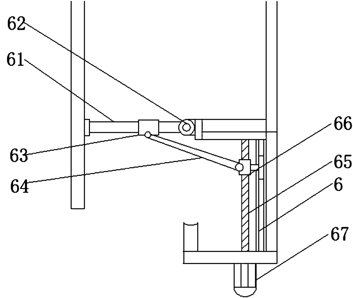 Disinfecting and crushing apparatus for plastics medical waste