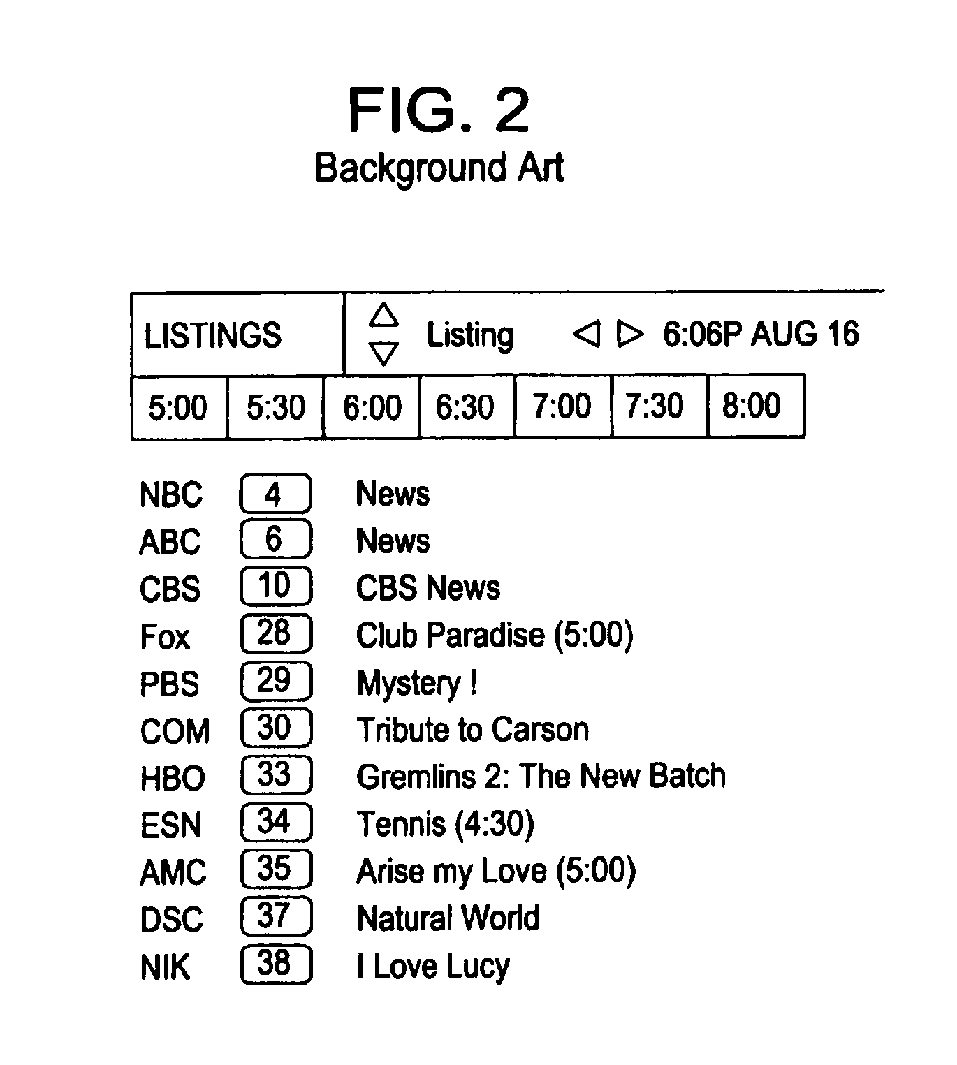 Information descriptor and extended information descriptor data structures for digital television signals