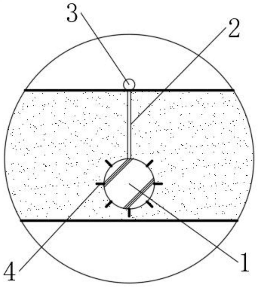 Preparation method of transfer type heat conduction coating for LED lamp back plate