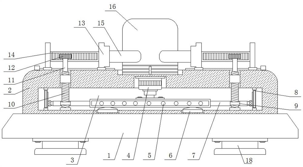 A fixing device for the production of carbon-carbon insulation cylinder materials