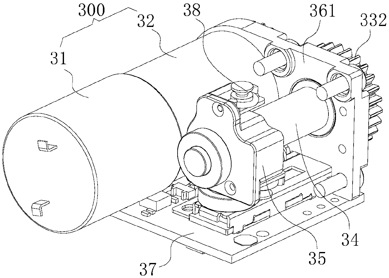 Finger steering engine and robot hand