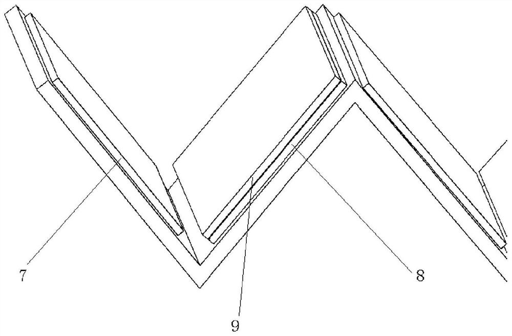 Frequency-increasing micro-vibration ocean current energy friction nanometer generator