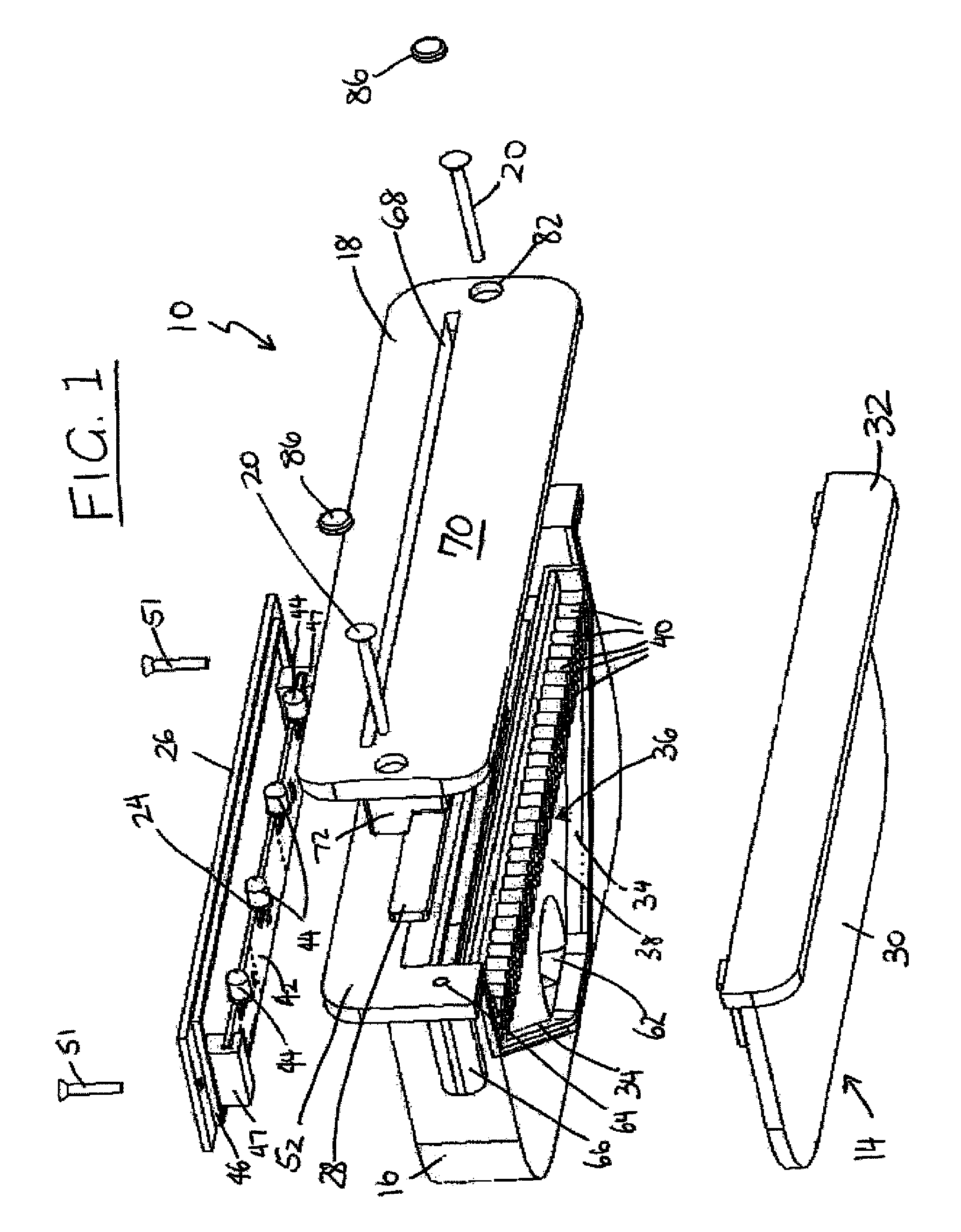 Waterfall-producing device