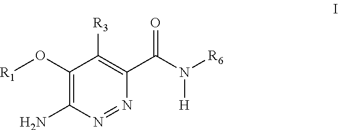 Substituted pyridazine carboxamide compounds as kinase inhibitor compounds