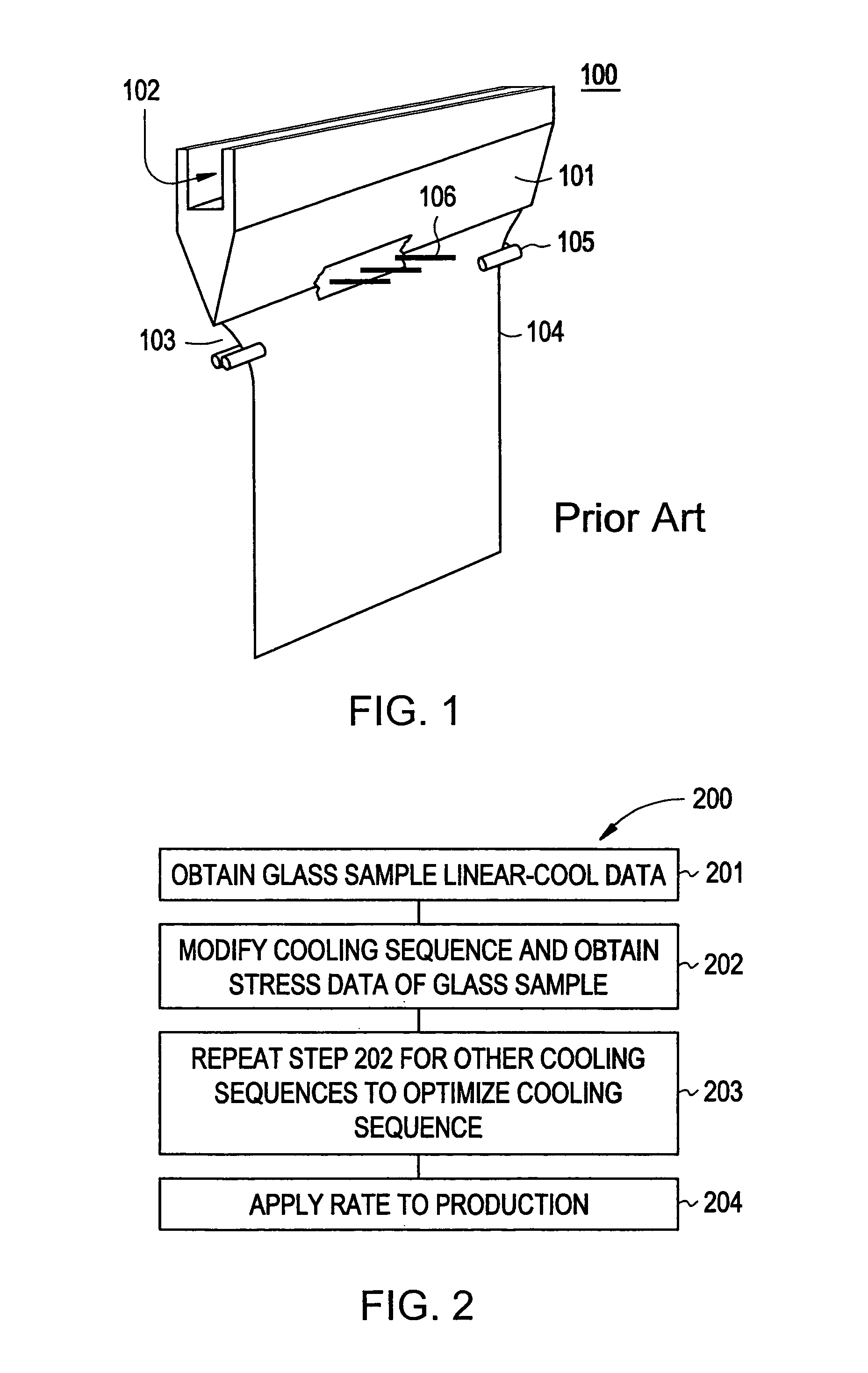 Method of fabricating low-warp flat glass