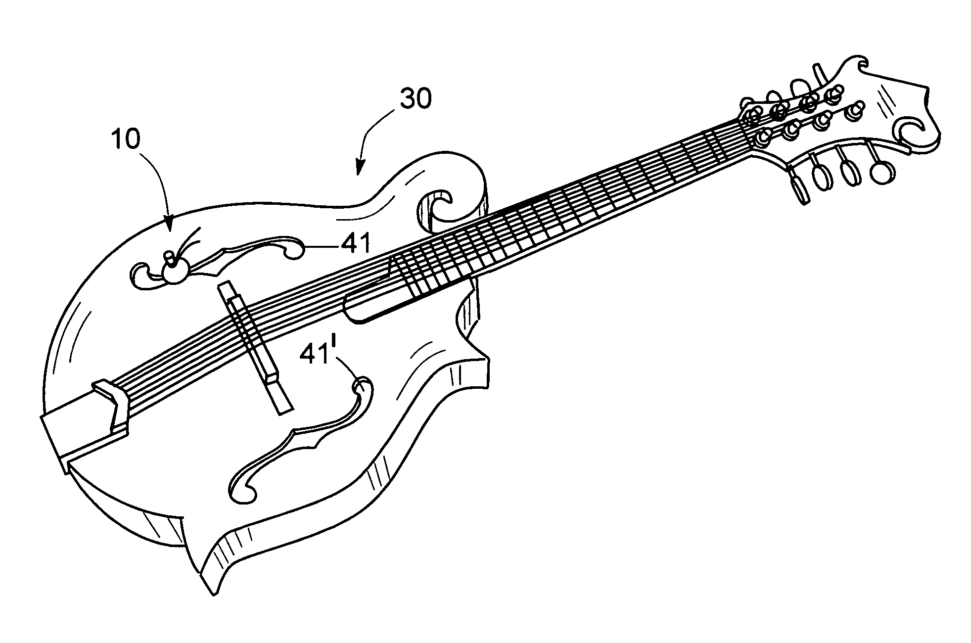 Acoustic amplifier and tone controller for stringed musical instruments