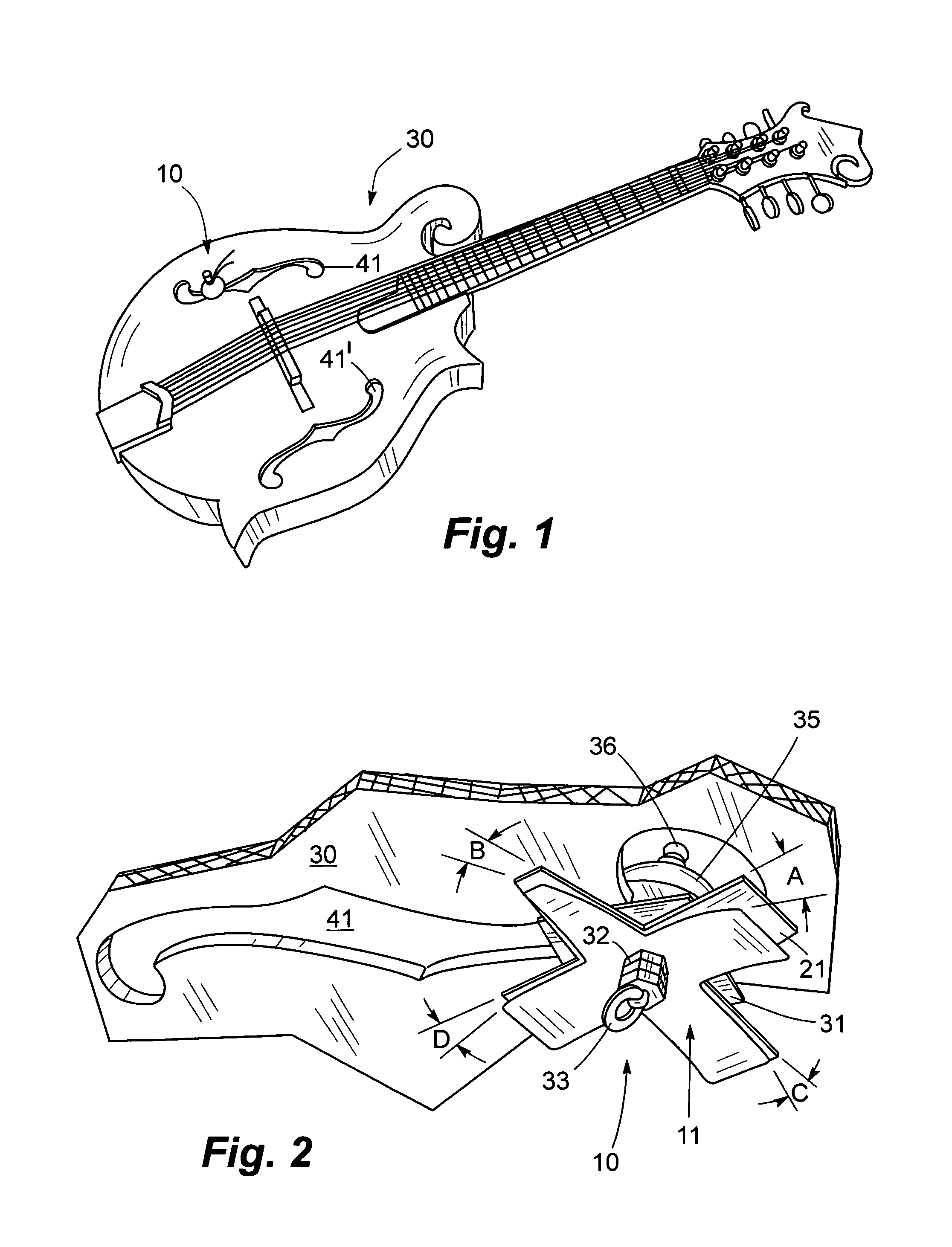 Acoustic amplifier and tone controller for stringed musical instruments