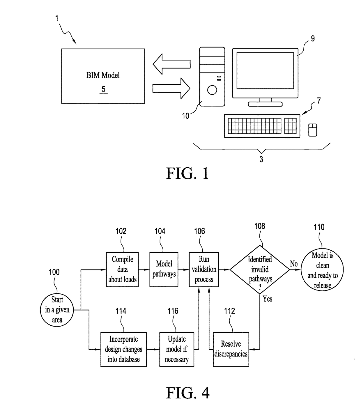 System and method for testing the validity of bim-designed electrical wiring pathways