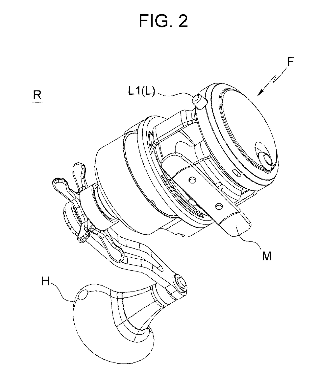 Reel frame for fishing