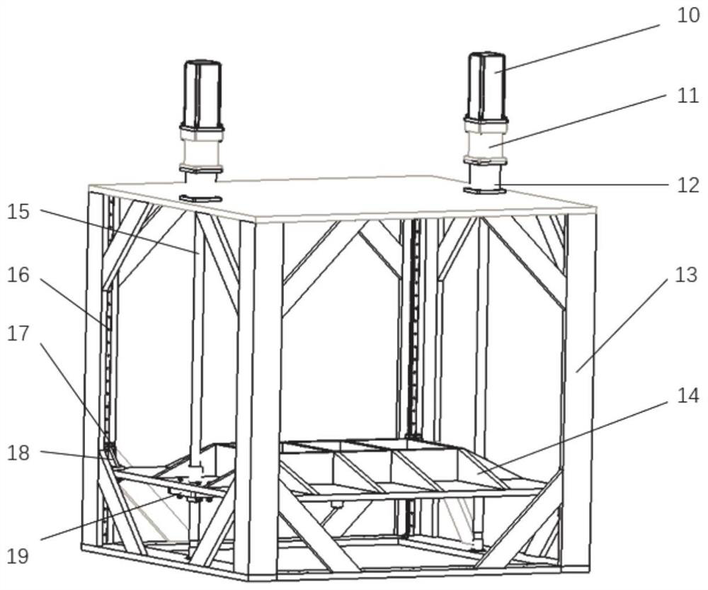 Sealing cover dismantling fixture and nuclear industrial waste barrel treatment device