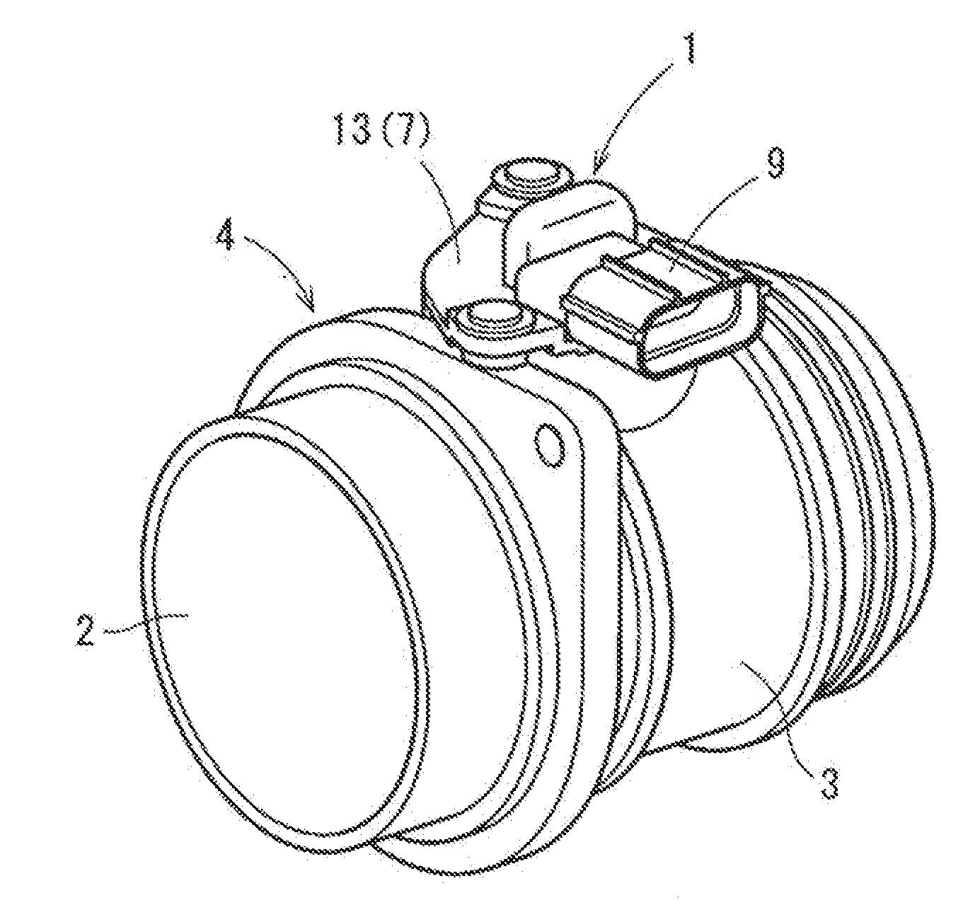 Air flow measuring device