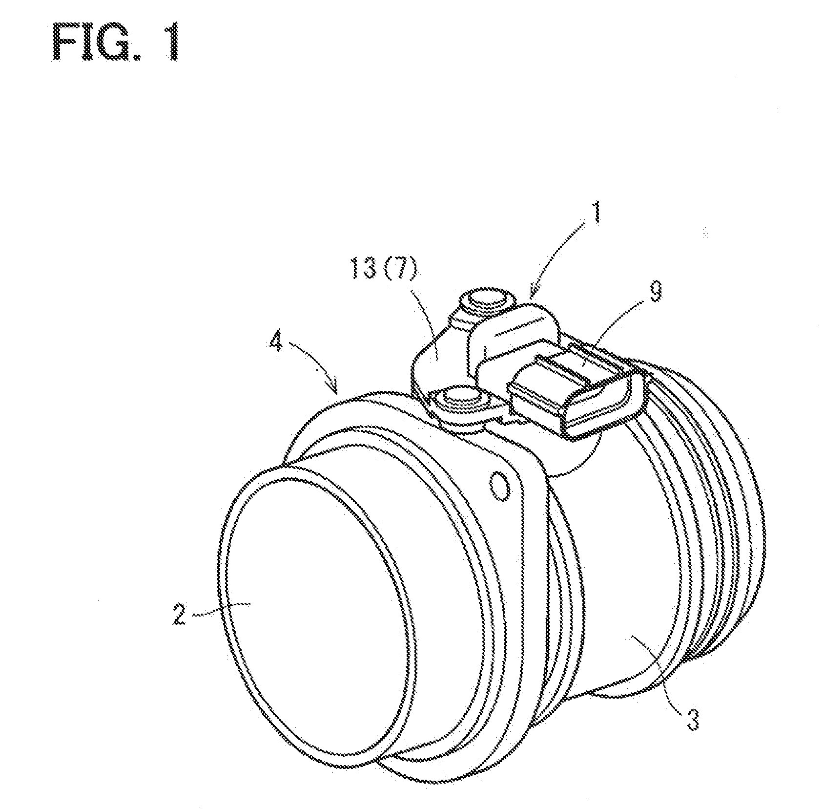 Air flow measuring device