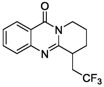 Electrochemical synthesis method of trifluoromethyl-substituted polycyclic quinazolinone derivative