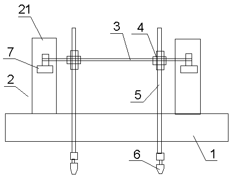 Purging device for emulsion on surface of strip steel on rolling mill outlet