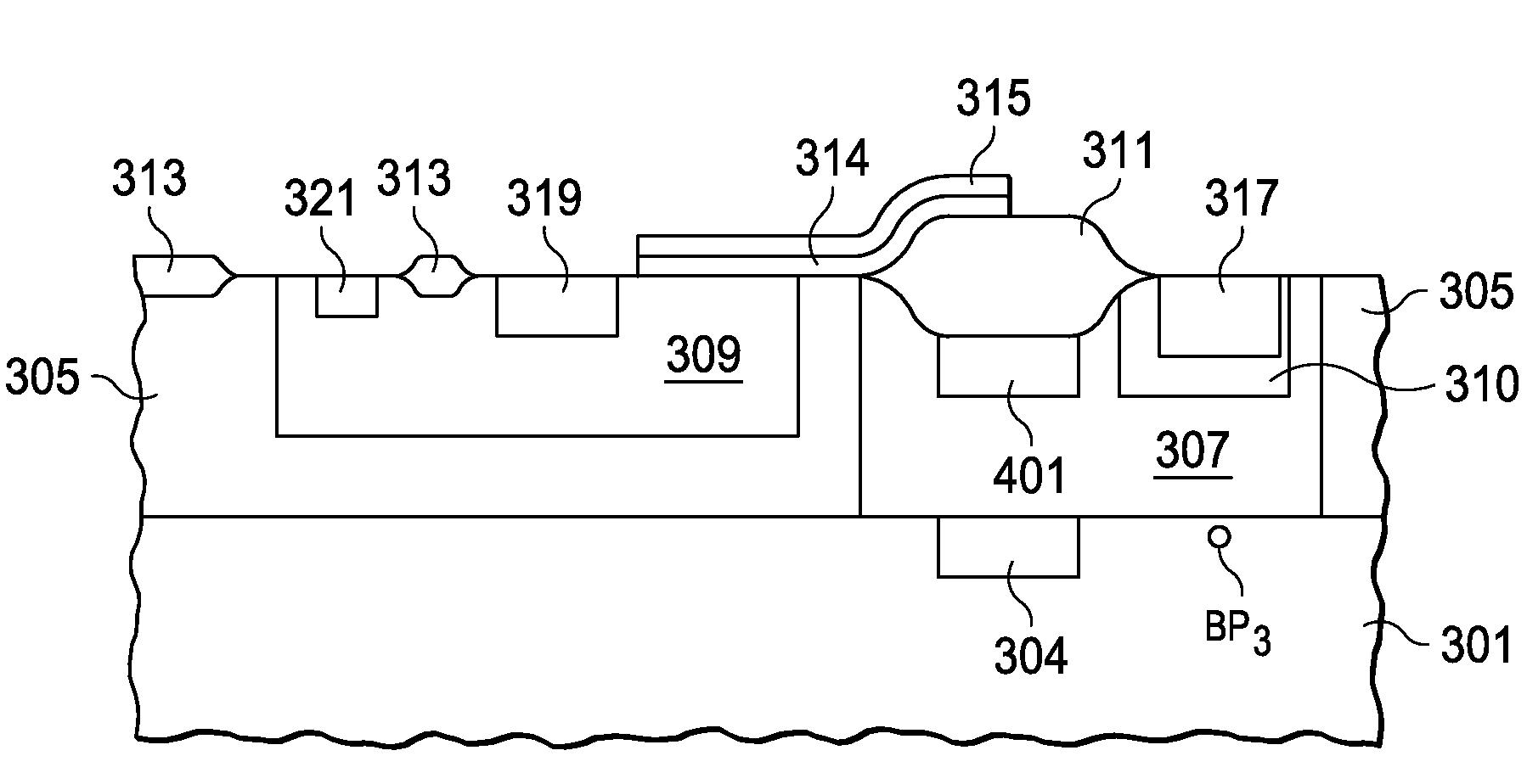 Lateral power MOSFET with high breakdown voltage and low on-resistance