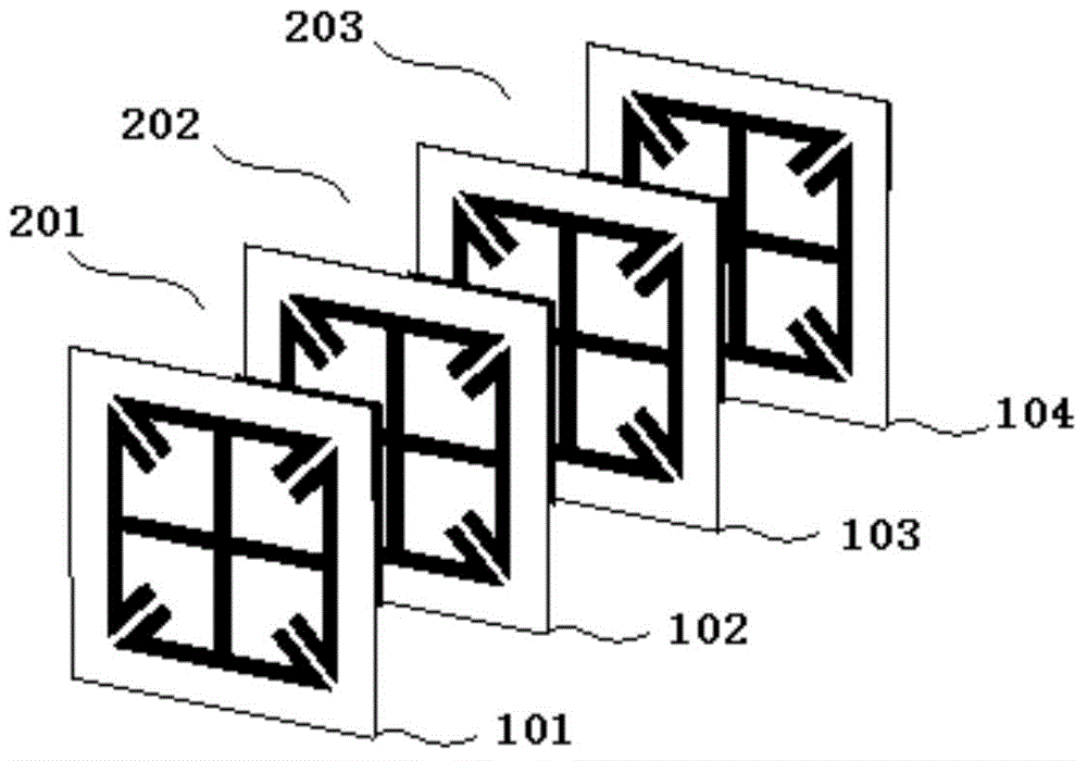 Bandpass filter metamaterial, antenna cover and antenna system