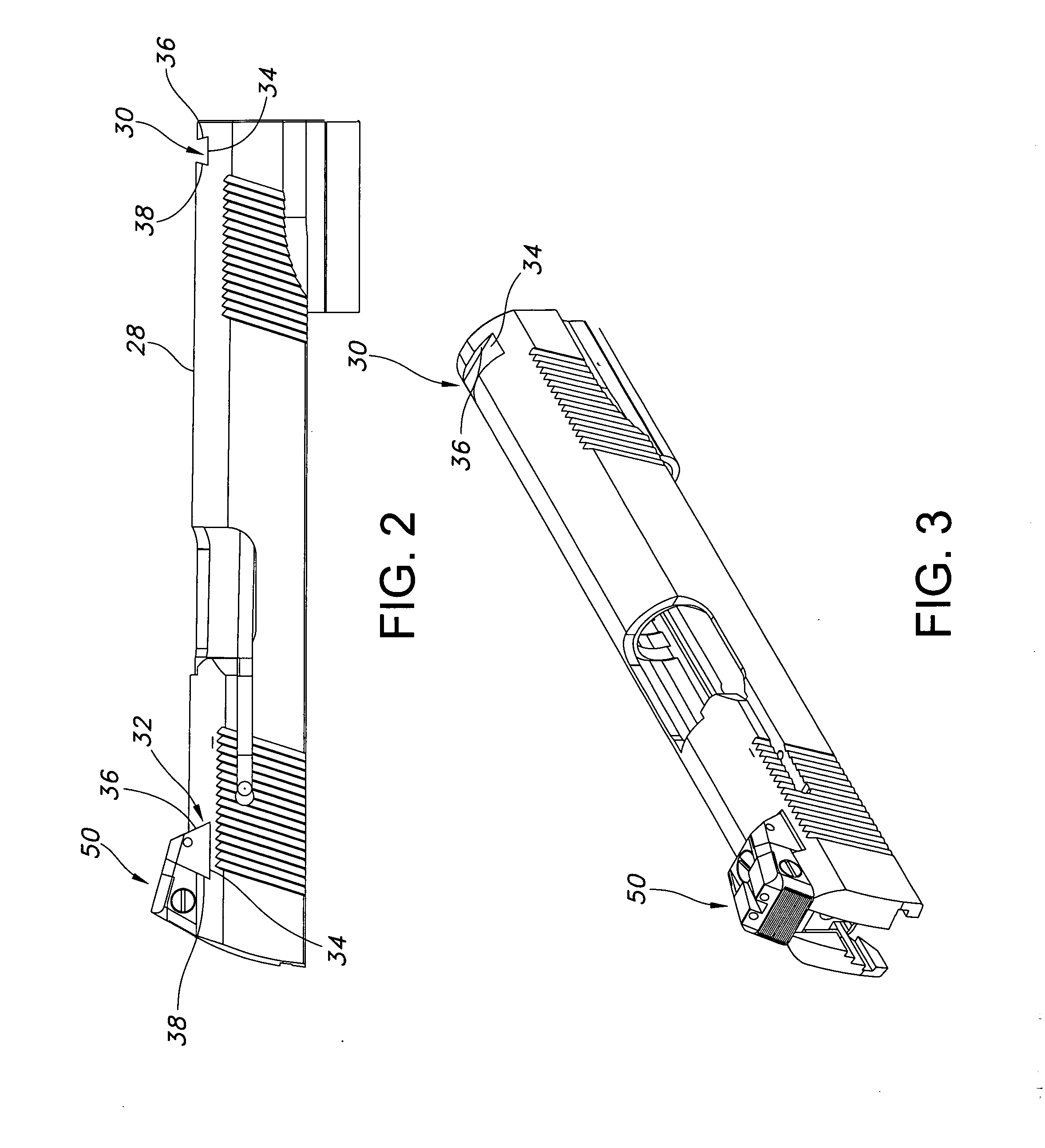 Adjustable night sight for a pistol