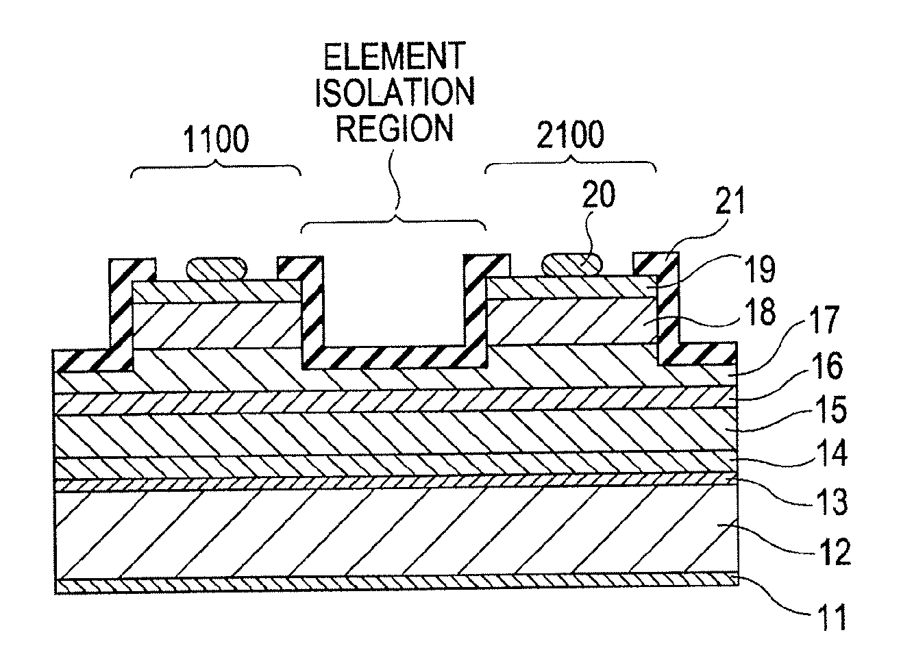 Light emitting element array and image forming apparatus