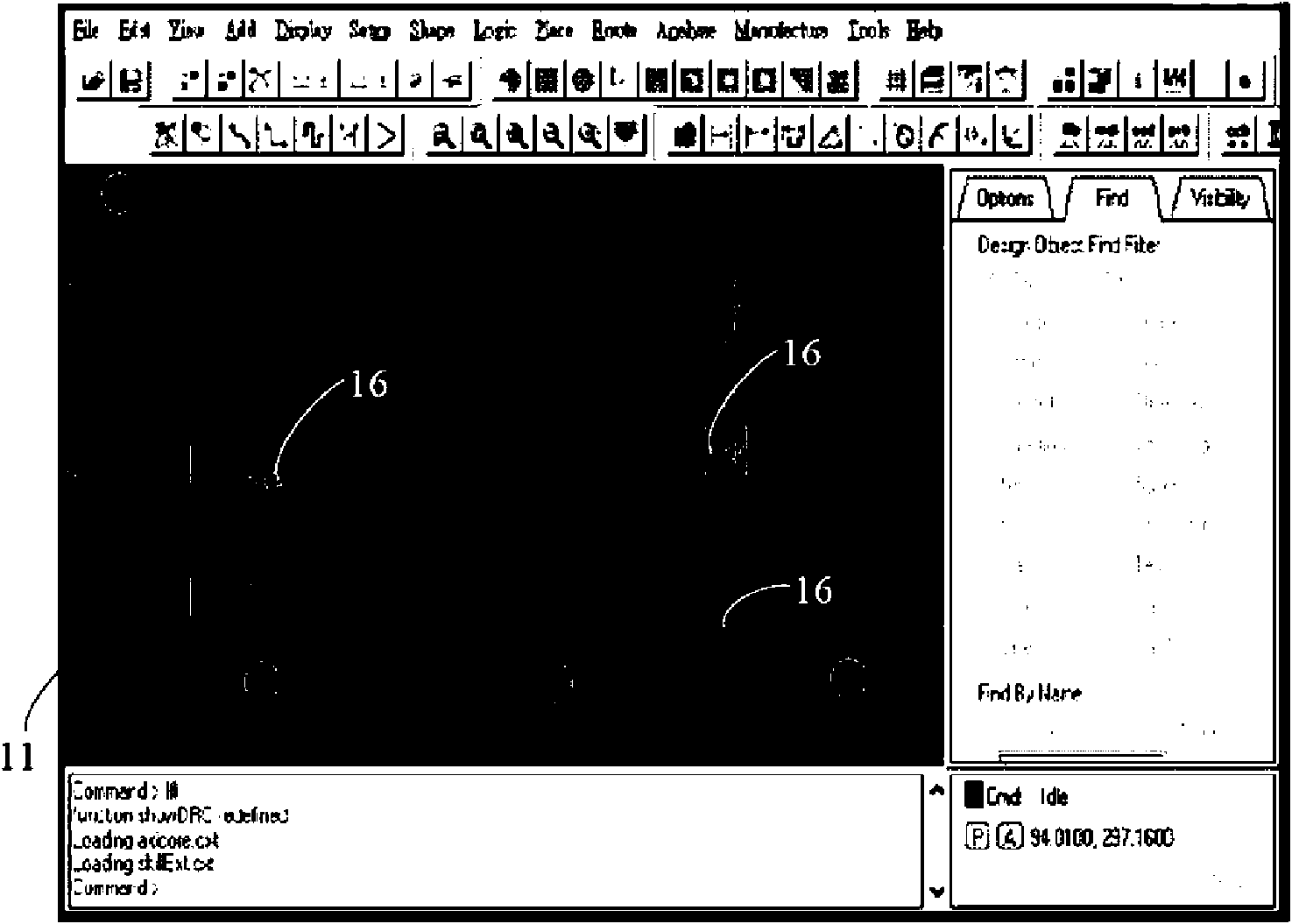 Printed circuit board wiring system and error prompt message management method