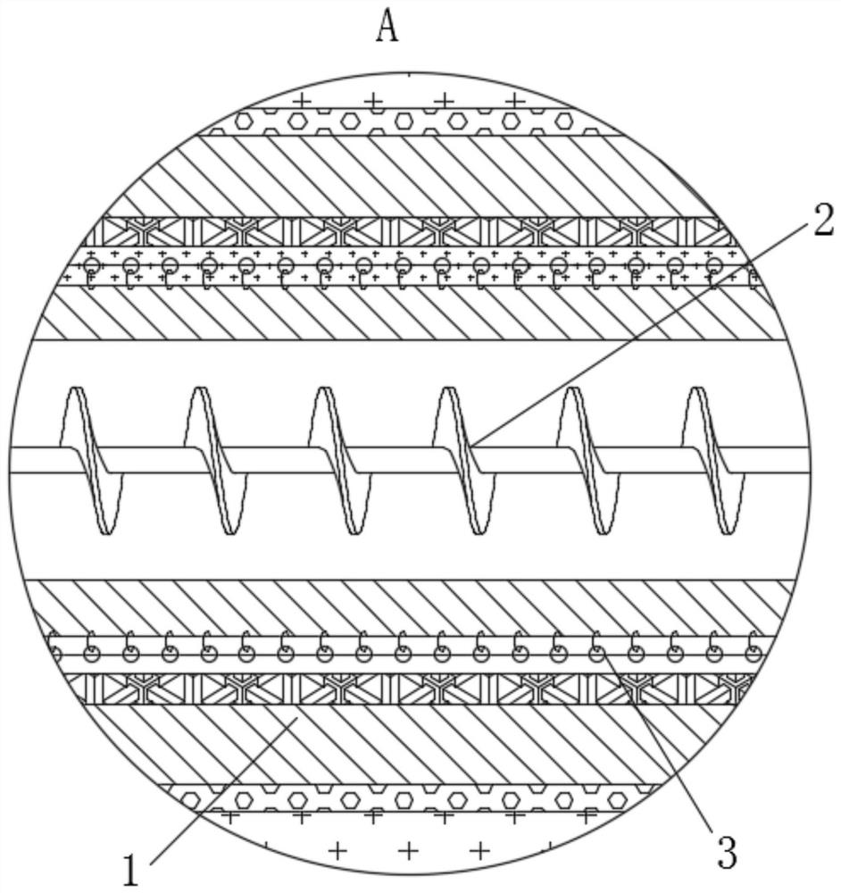 Intelligent preheating temperature-control auxiliary device of plastic injection molding machine