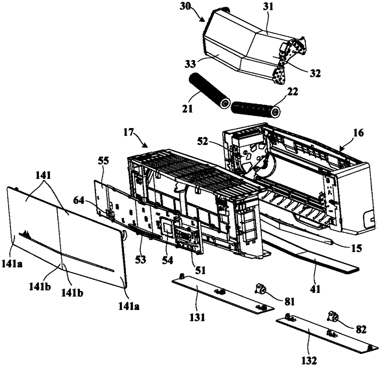 Wall mounted type air conditioner indoor unit