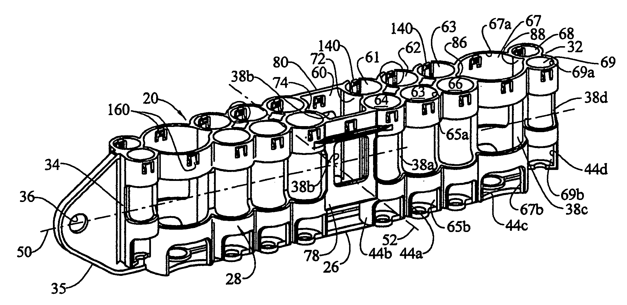 Battery holder and dispenser