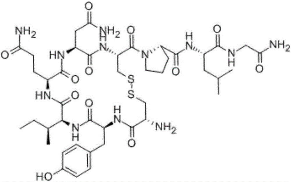 Purification method of oxytocin