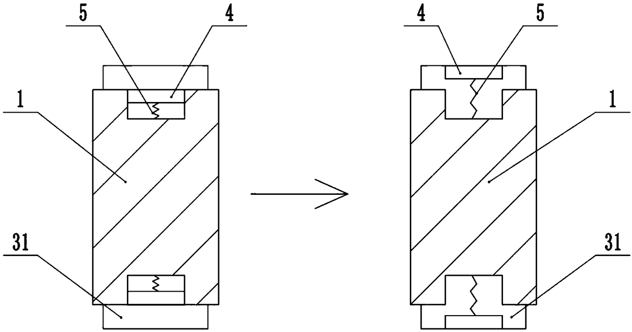 Waste tire cutting device