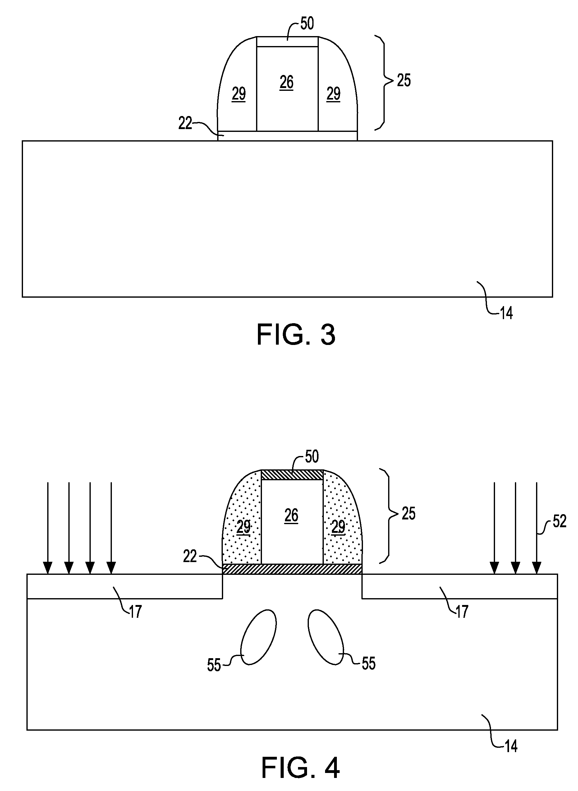 Transistor having V-shaped embedded stressor