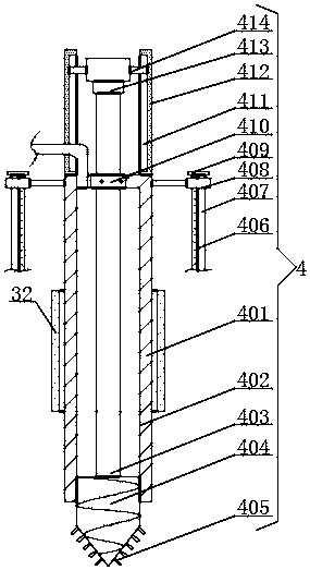 Novel surveying device for geological survey and surveying method