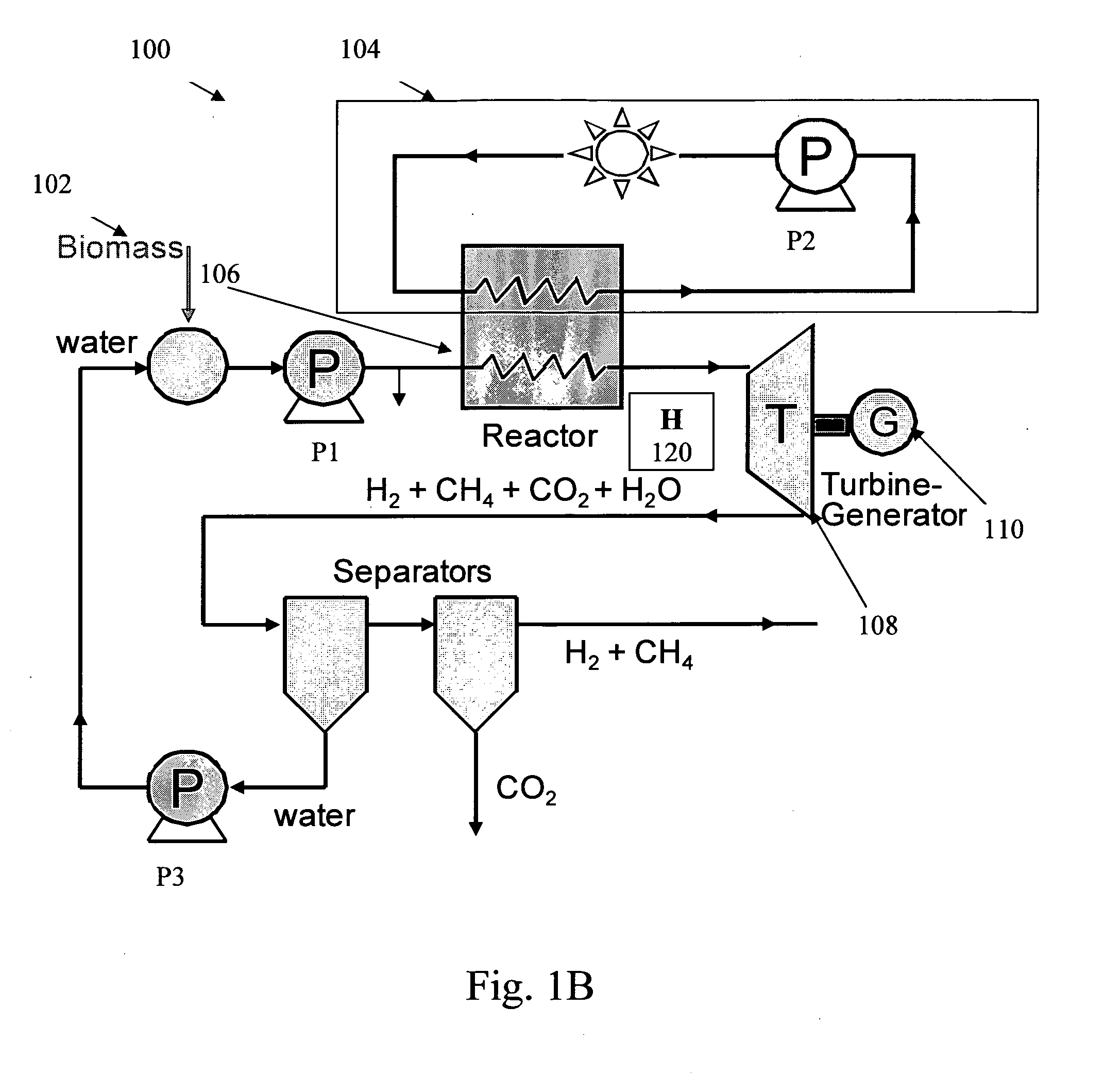 Catalytic gasification of organic matter in supercritical water