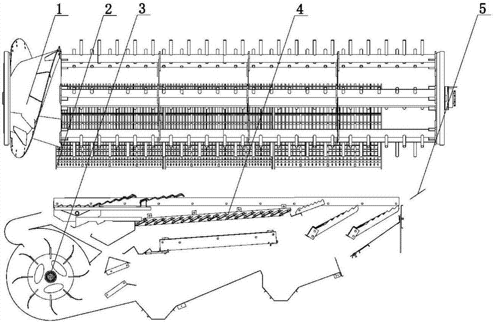 Harvesting machinery cleaning system fan control method, controller and control system