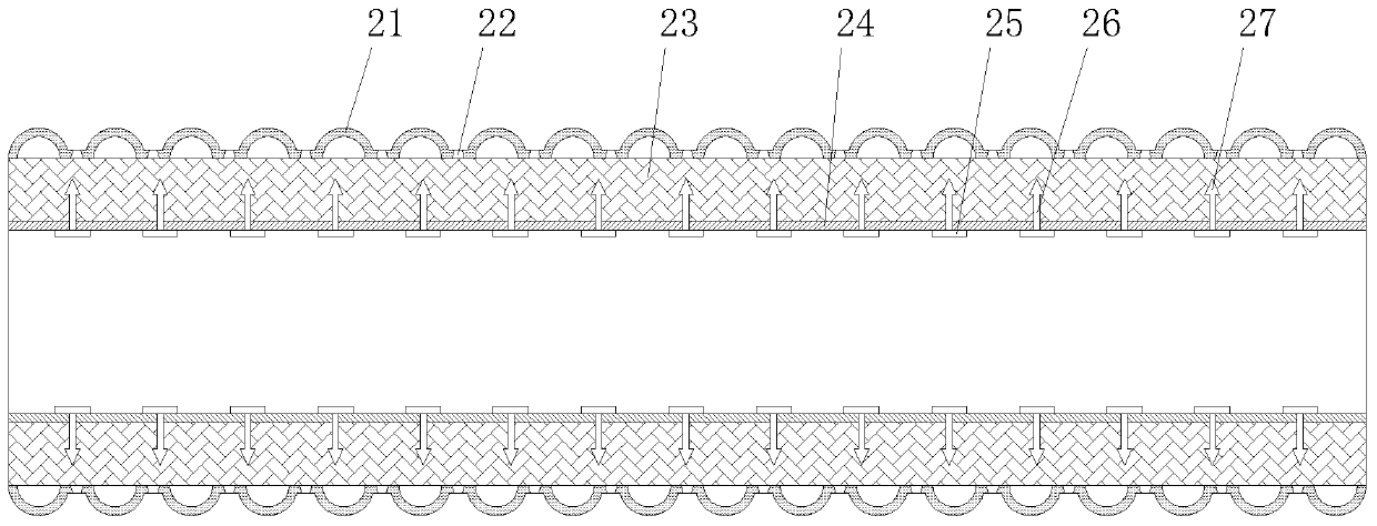 Tunnel auxiliary heat type heat preservation integrated drainage system