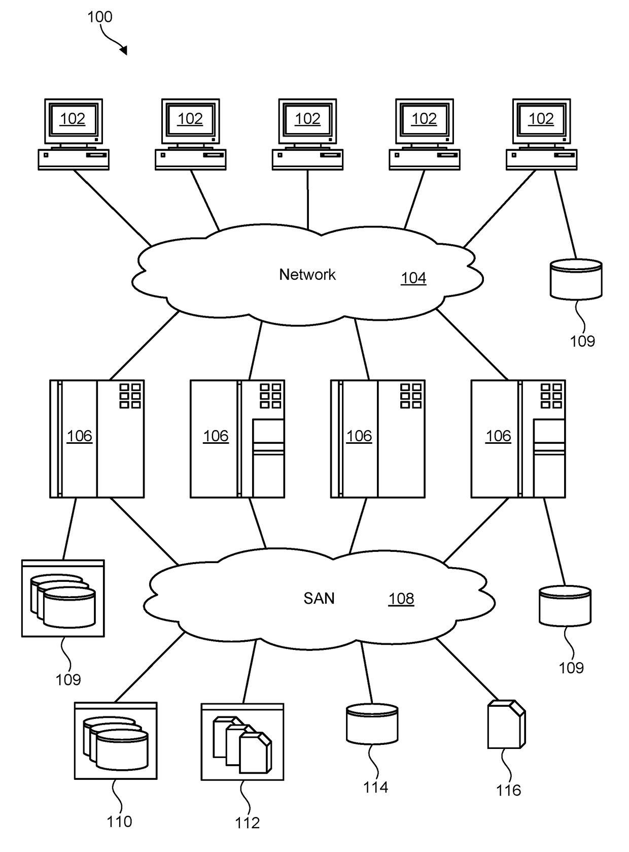 Space reclamation in asynchronously mirrored space-efficient secondary volumes